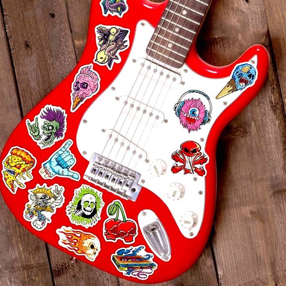 3/$15 - 10 Ct HORROR Scary VARIETY PACK VINYL STICKERS Waterproof DARK GOTH EMO - Picture 2 of 7